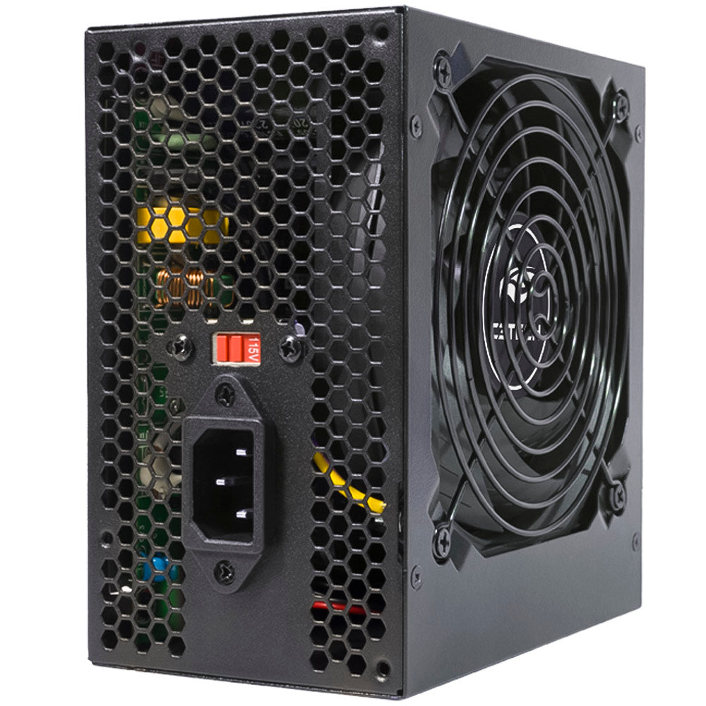 Fonte de Alimentação ATX C3Tech PS-510BK 500W S/ Cabo - Preto