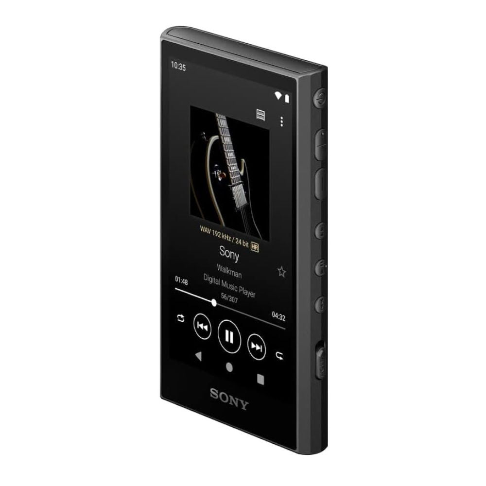 Leitor de Música Sony Walkman NW-A306 Hi-Res 32GB Wi-Fi Bluetooth Android USB-C 36h Preto