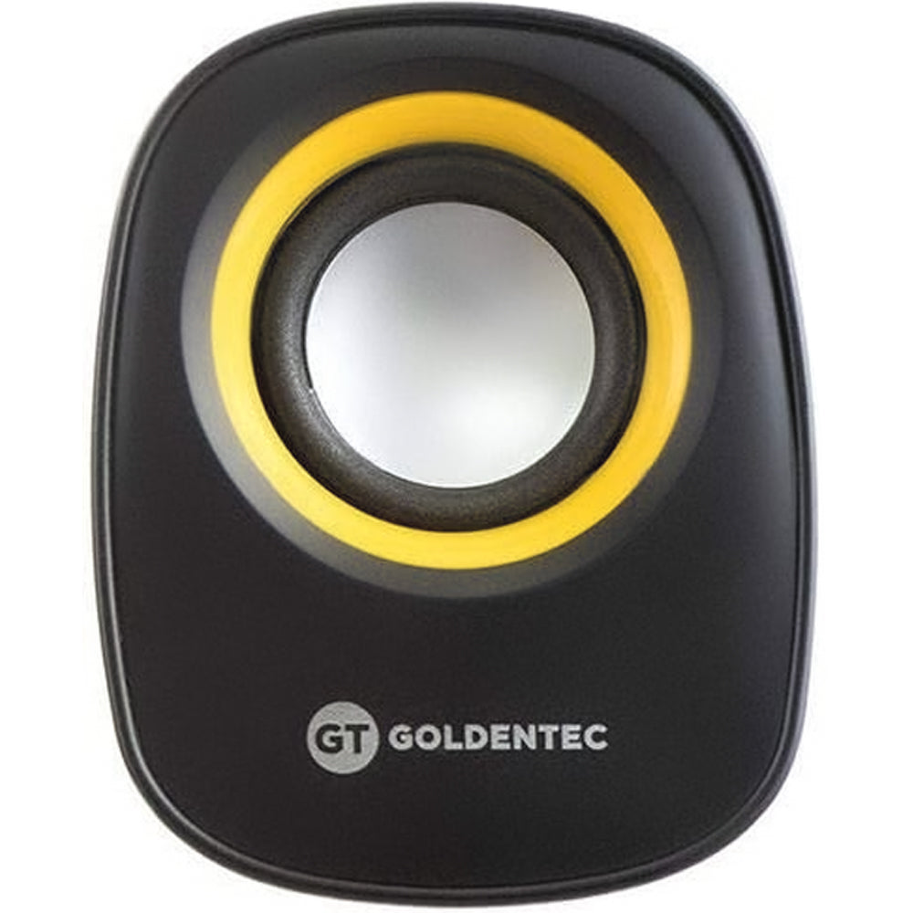 Caixa de Som 6 0W Rms Goldentec GT Music Preto com Laranja