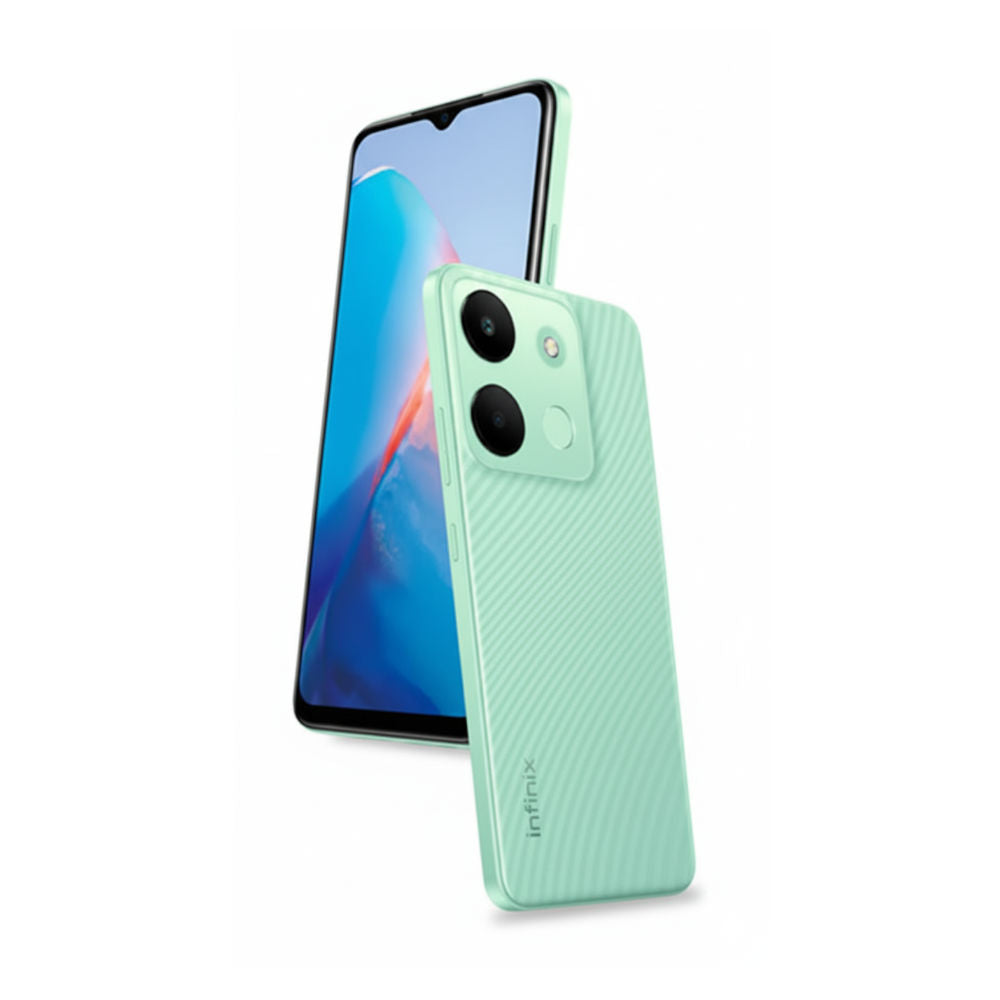 Smartphone Infinix Smart 7, 64GB, 7GB RAM (4+3GB), Tela 6.6