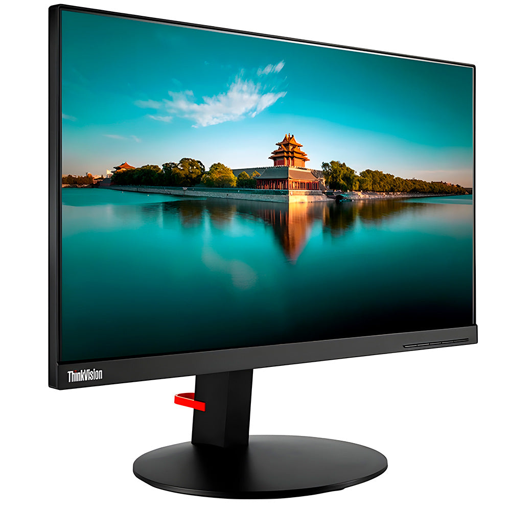 Monitor Lenovo ThinkVision 21.5", Full HD, Tela IPS, DisplayPort, VGA, HDMI, T22i-61A9MBR1BR - Preto