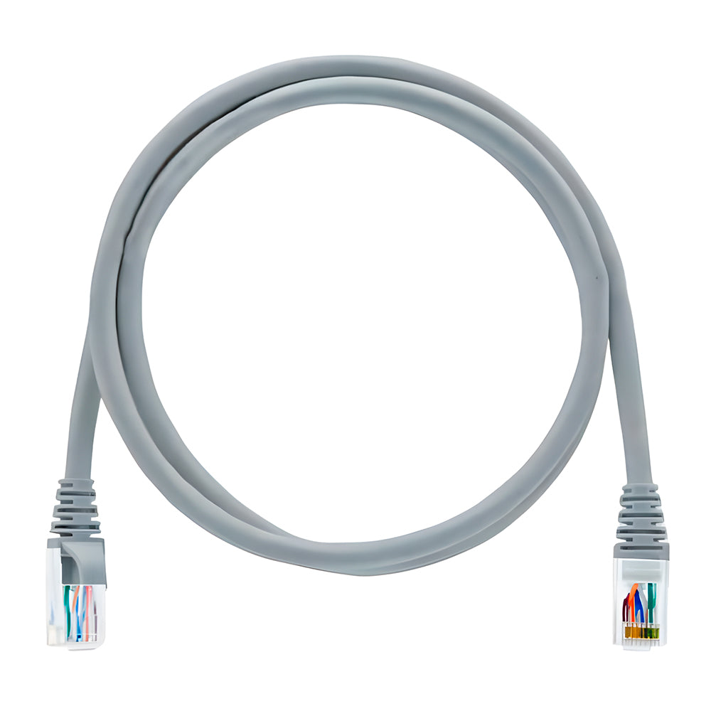 Cabo de Rede Patch Cord Sohoplus U/UTP CAT.5e CMX 0.5 Metros ( 50cm ) - Cinza