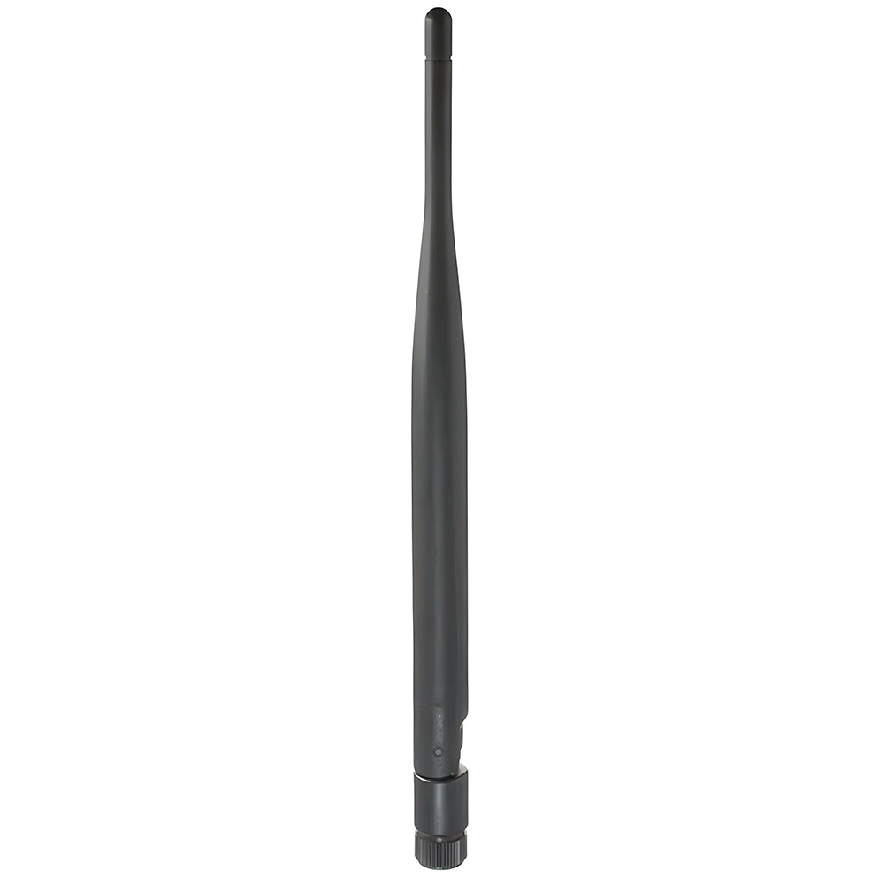 Antena Wi-Fi Sem Fio 2.4 GHz 5dBi RP SMA Macho 19cm - Preto
