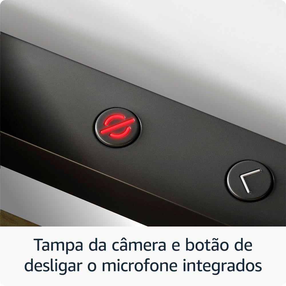 Echo Show 15, Smart Display Full HD 15,6”, Alexa Integrada, Experiência Fire TV, Com Controle Remoto Por Voz