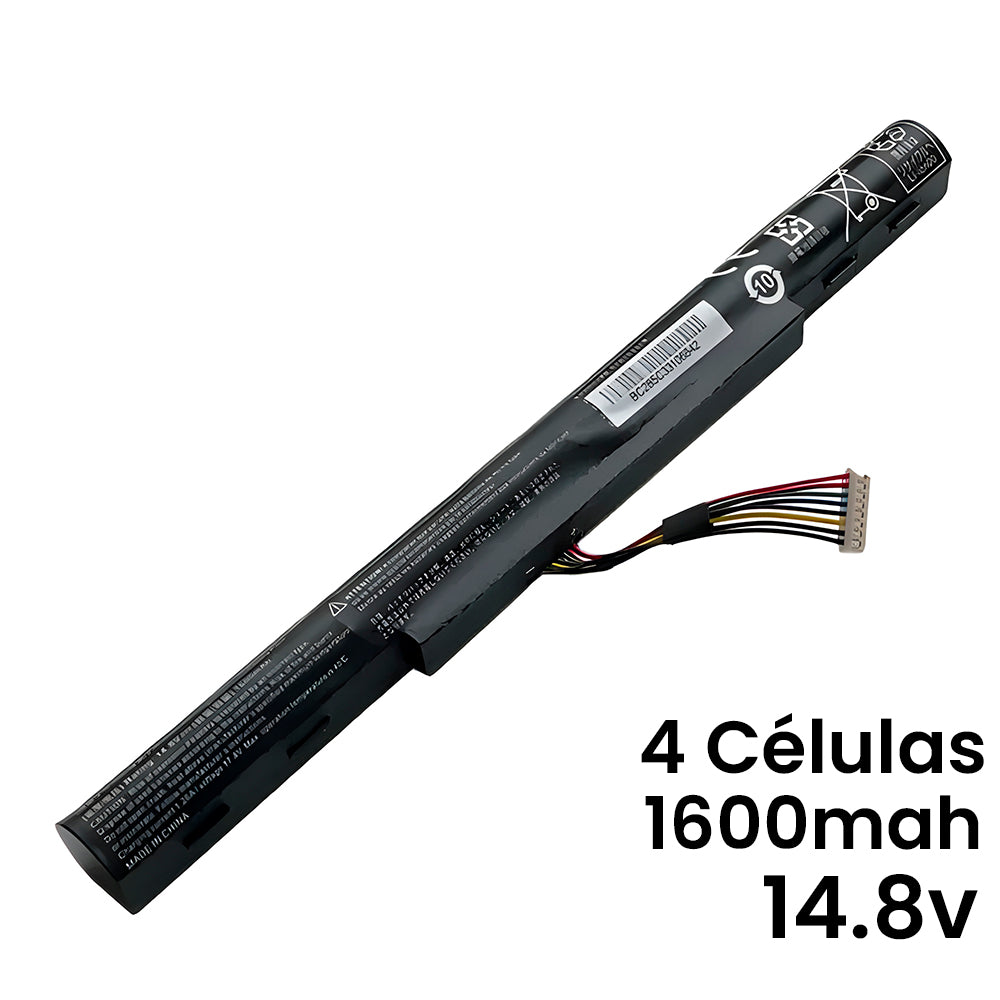 Bateria Para Notebook Compatível Com Acer Al15A32 4 Celulas - 1600mah- 14.8V Preto