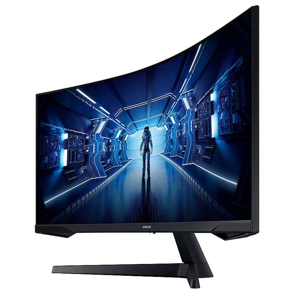 Monitor Gamer Samsung Odyssey G5 34' VA, Curvo, Wide, 165 Hz, 2K QHD, 1ms, FreeSync Premium, HDR10, HDMI- LC34G55TWWLXZD