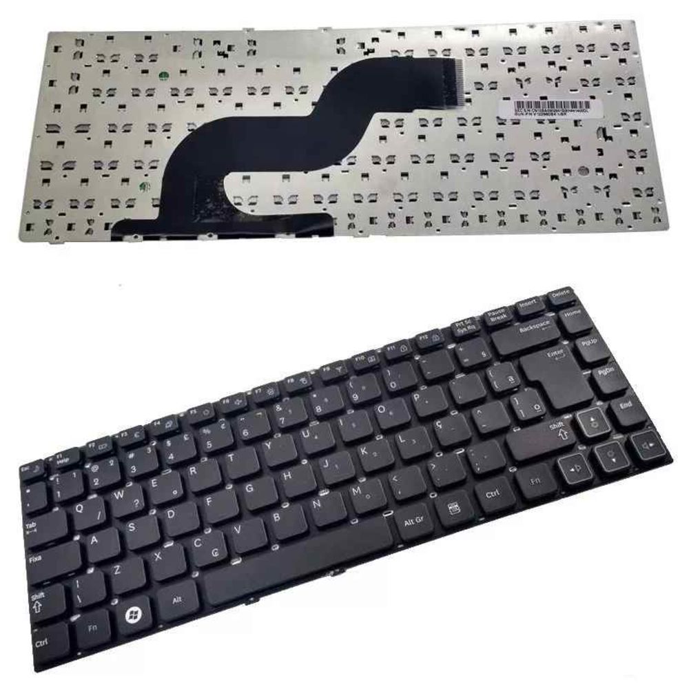 Teclado Notebook Samsung Np300E4C Rv411 Rv415 Rv420 Rv419 Com Ç