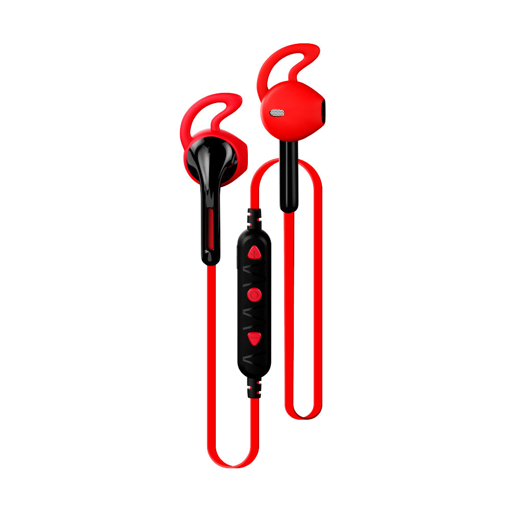 Fone de Ouvido Bluetooth 5.0 C3Plus EP-TWS-10RD Intra-Auricular Vermelho, com Microfone, 5h Bateria - Vermelho