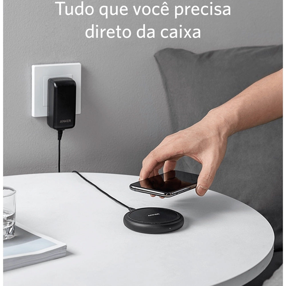 Carregador Wireless Anker PowerWave ii Pad Bivolt