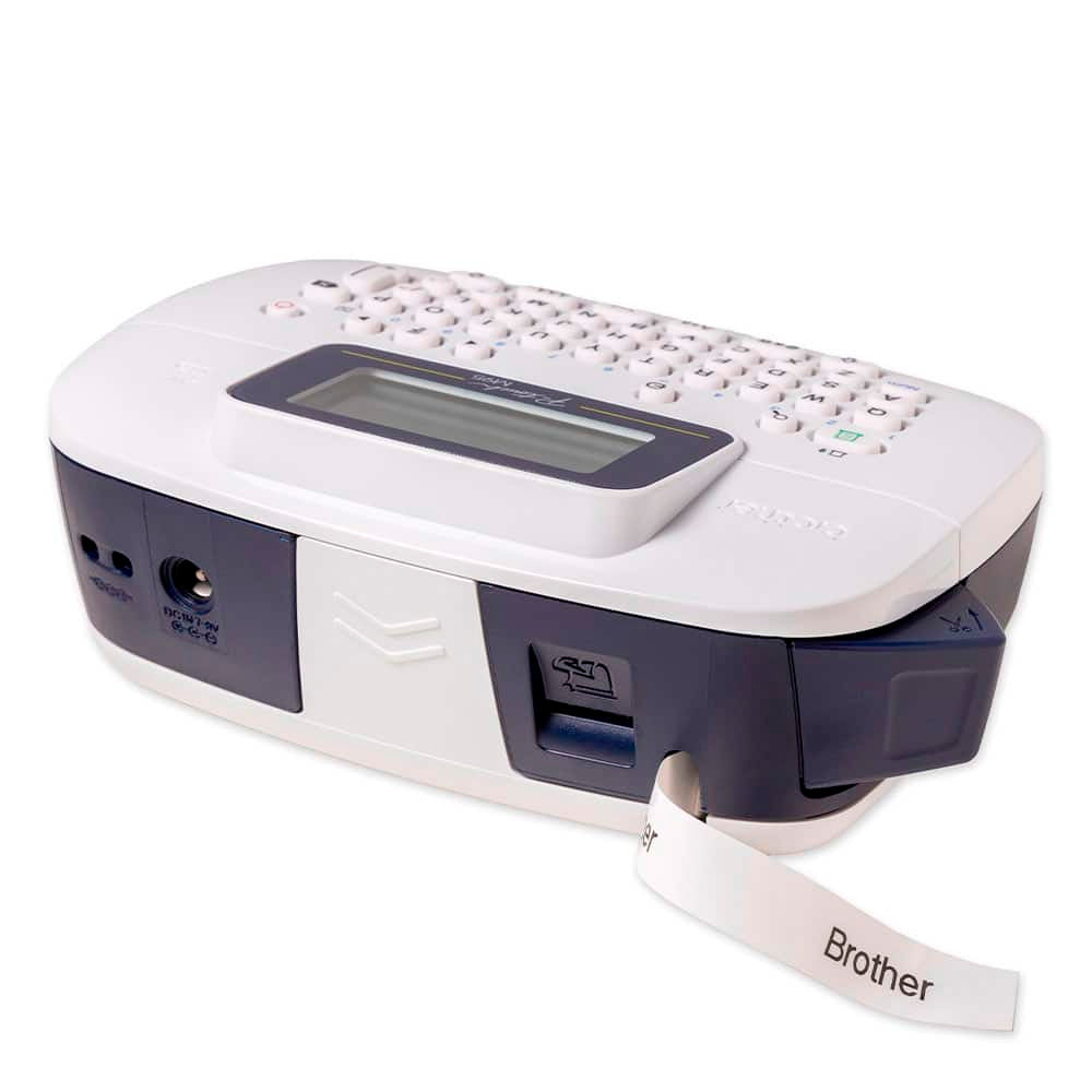 Rotulador Eletrônico Brother, Portátil, PTM95WT, Branco, 12mm, Teclado QWERTY