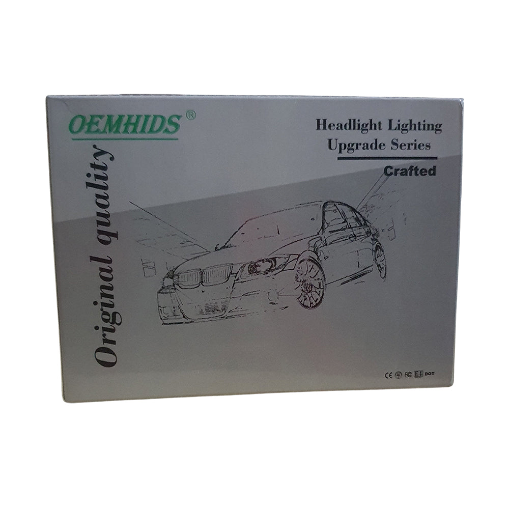 Kit Farol LED D2S D2R, Alto Brilho Com Conversão LossLess, Lampada Xenon, 6000K - OEMHIDS