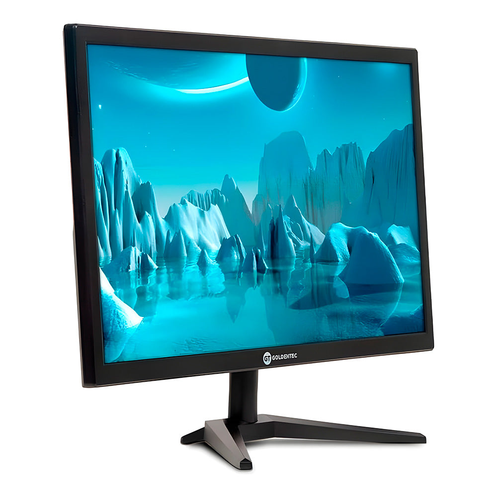 Monitor LED HD 21,5" Goldentec, Widescreen, HDMI e VGA, 60Hz, 110/220V