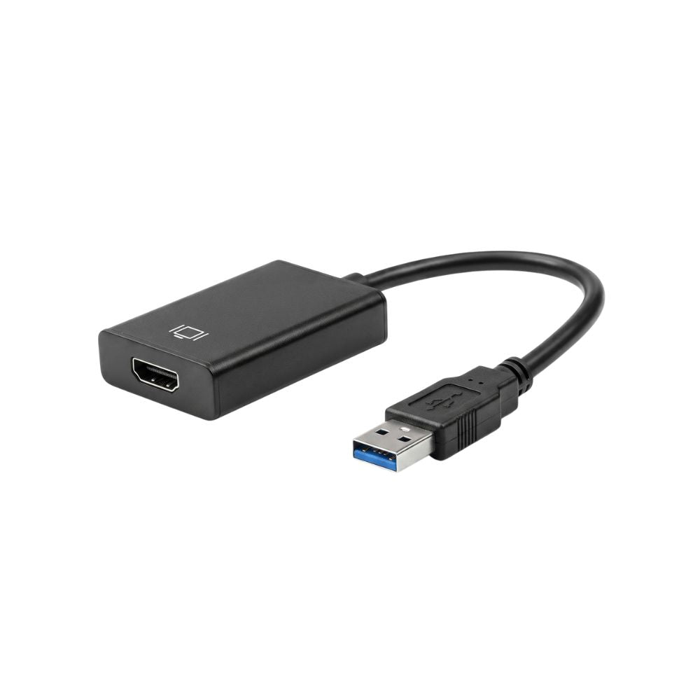 Cabo Adaptador USB 3.0 Para HDMI ADP-USBHDMI10BK PlusCable