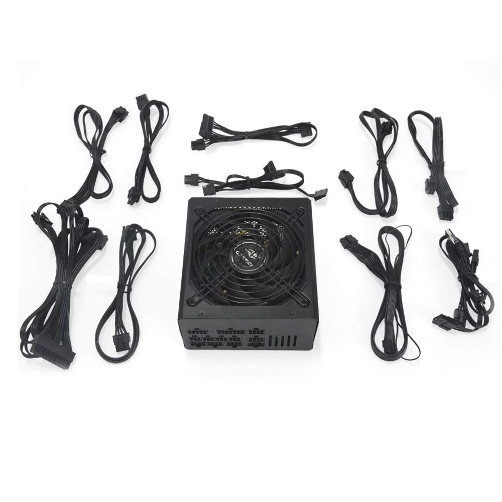 Fonte ATX 1000W C3Tech PS-G1000, 80PLUS Gold, Full Modular, PFC Ativo, Bivolt Automático