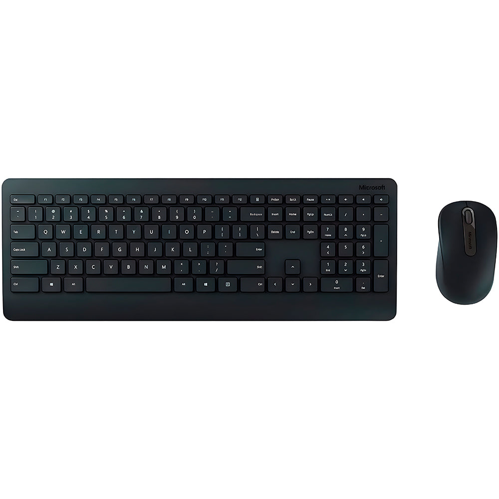 Kit Teclado E Mouse Sem Fio Wirelles Microsoft Desktop 900, Conector Usb Preto PT3-00005