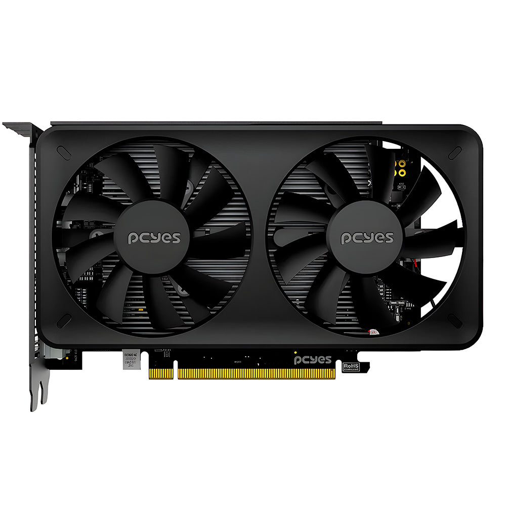 Placa de Vídeo RX 550 AMD PCYes Dual Fan Projeto Edge, 4GB GDDR5, 128 BITS - PVEX5504GBDF