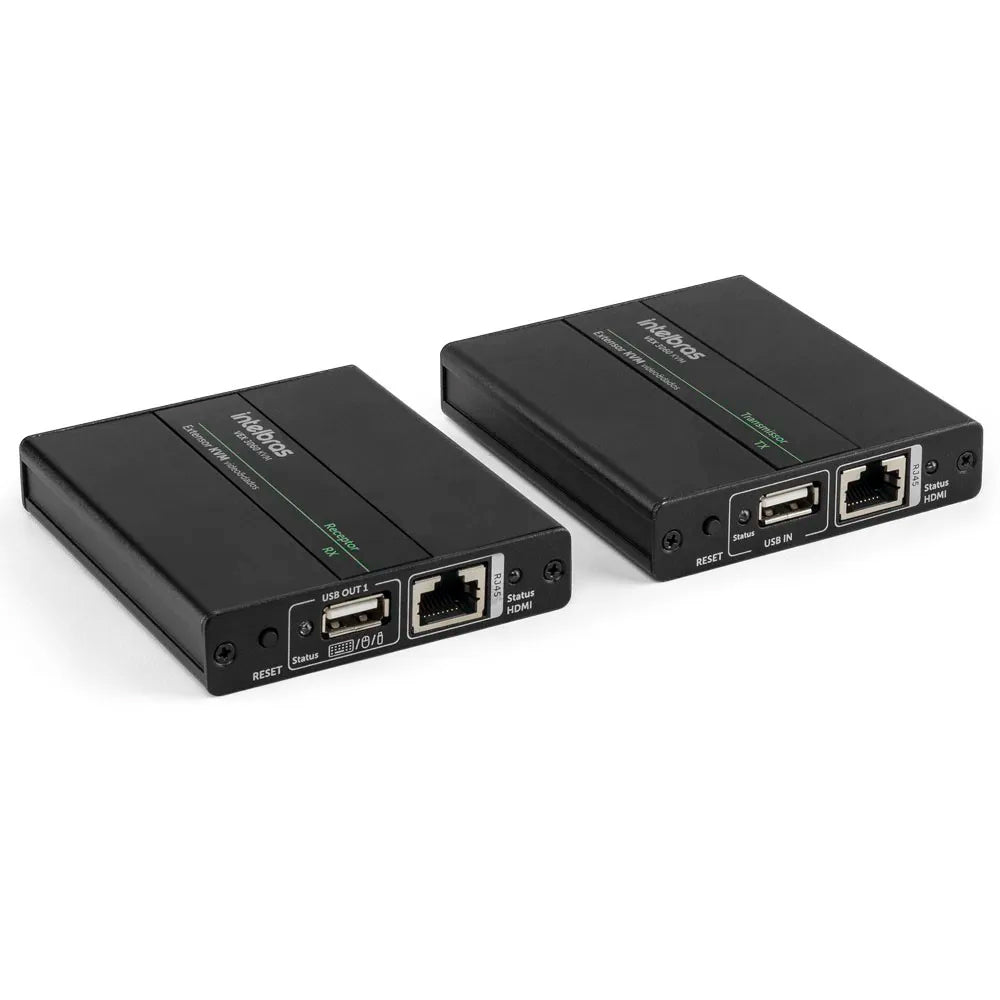 Extensor KVM Vídeo e Dados Até 60 Metros VEX 3060 KVM Intelbras