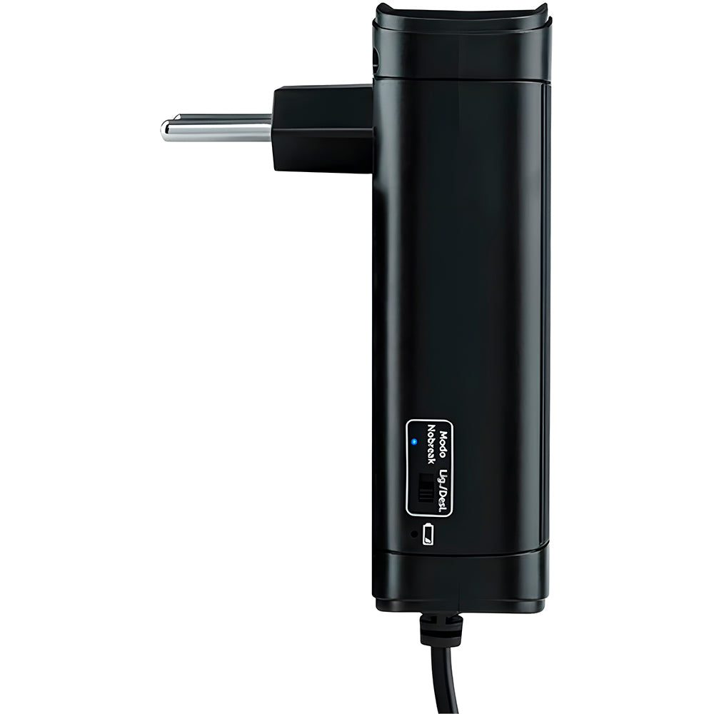 Fonte Nobreak 12V 1A, Com Bateria Inclusa, Intelbras EFB 1201 - Preta