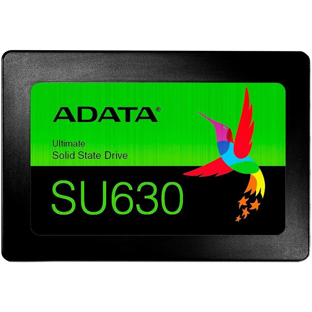 HD SSD Adata SU630- 240GB SATA Leitura 520MB/s Gravação 450MB/s -ASU630SS-240GQ-R