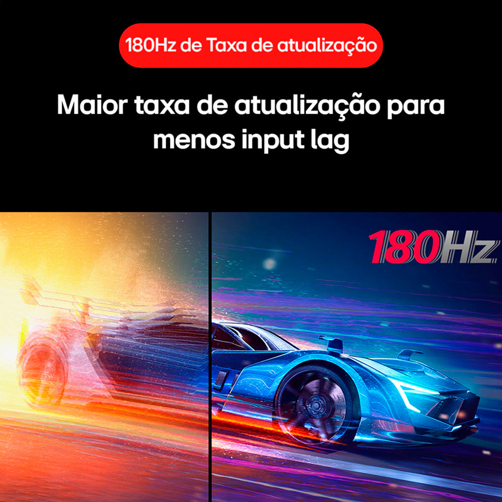 Monitor Gamer LG UltraGear 24" Full HD, IPS, 180Hz, 1ms, HDMI e DP, NVIDIA G-SYNC , FreeSync, HDR10, sRGB 99%, 24GS60F-B