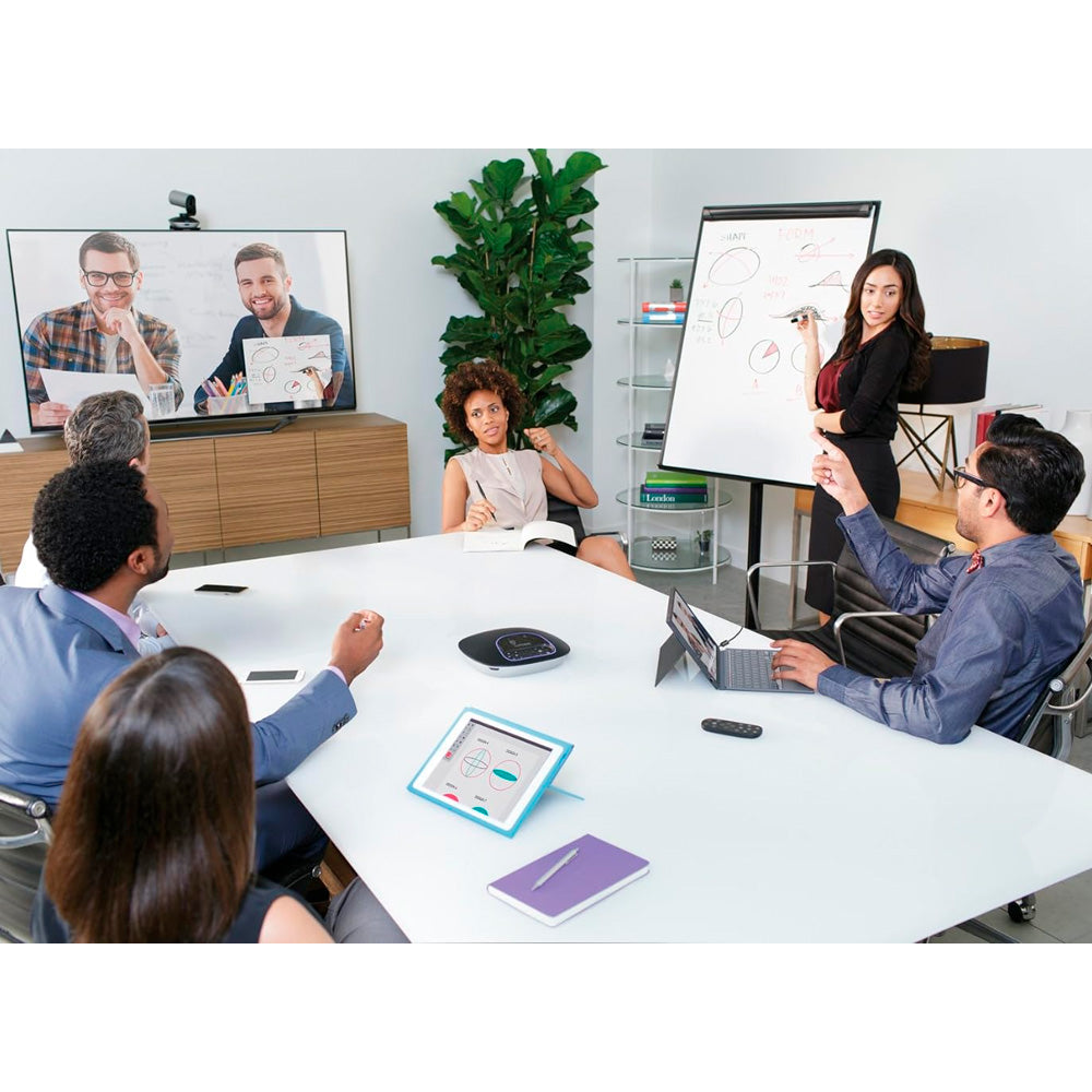 ConferenceCam Logitech CC3000e 2.0 Videoconferência Full HD com Microfone e Alto-Falante