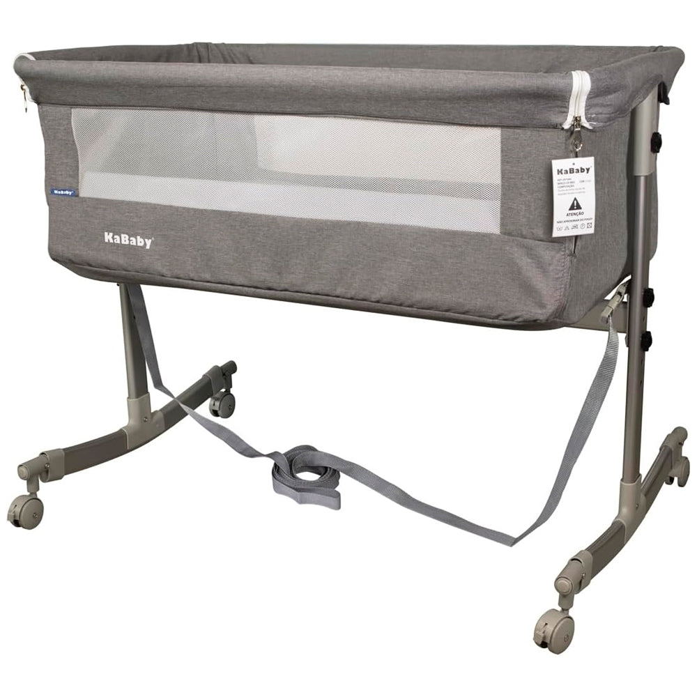 Berço Portátil Moisés Co-bed Cinza Kababy 9 Posições