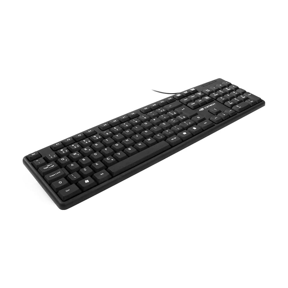 Kit Teclado e Mouse USB (KB-15BK 1000 DPi  Com MS-29BK ABNT2   ) C3Tech