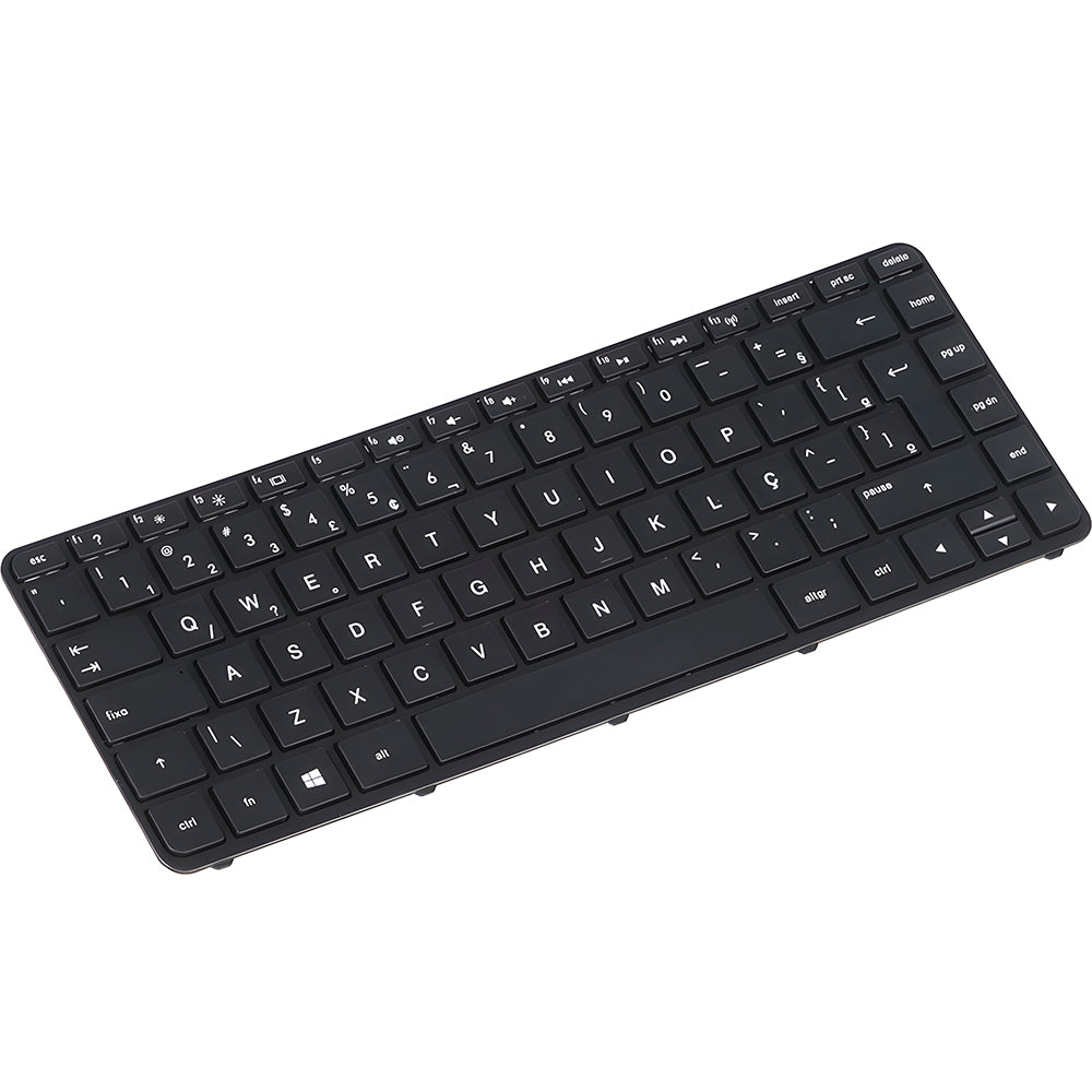 Teclado Notebook Compatível Com HP G3-246, HP 14-D028, Com Frame, Preto