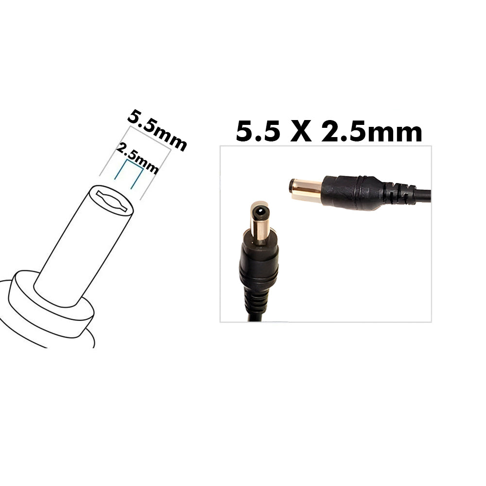 Fonte Para Notebook Compatível Com Positivo - 20V 3.25A 65W - Pino 5.5mm X 2.5mm