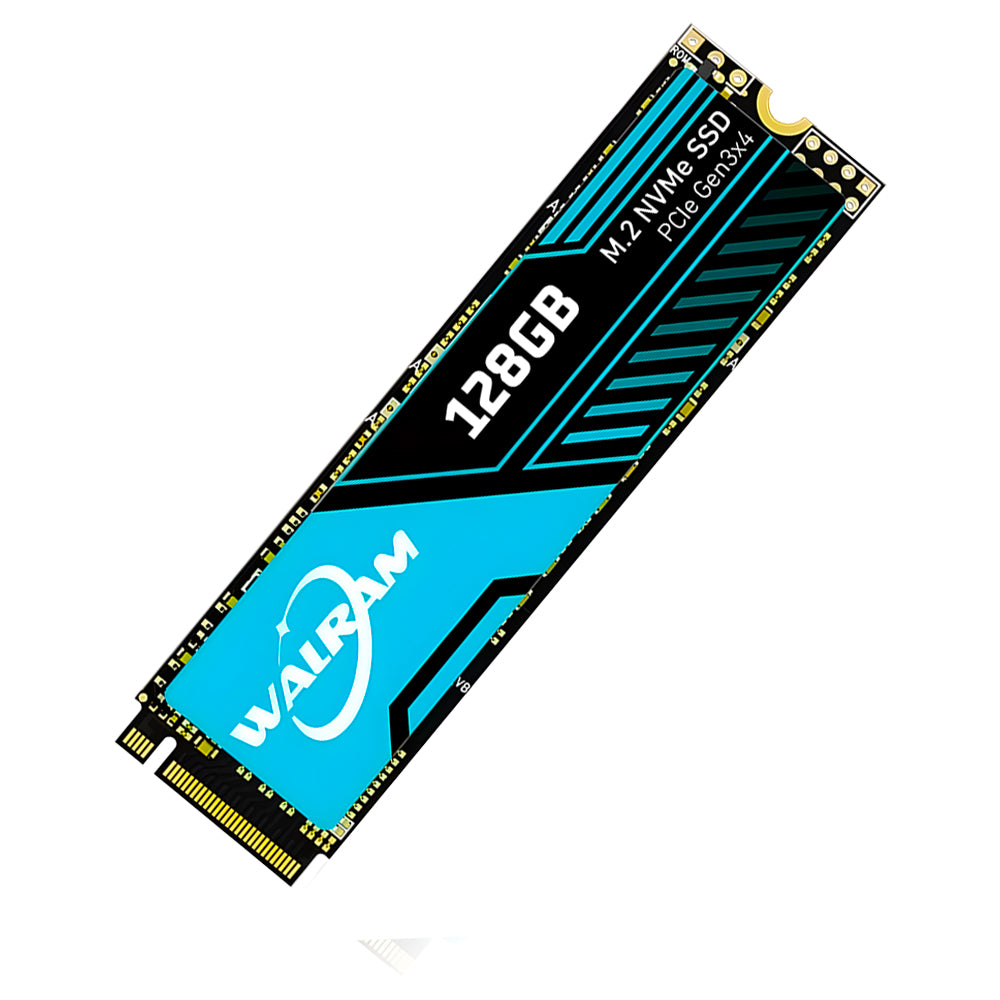 SSD M.2 NVME 128GB Walram 2000Mb/s Leitura 1800Mb/s Escrita