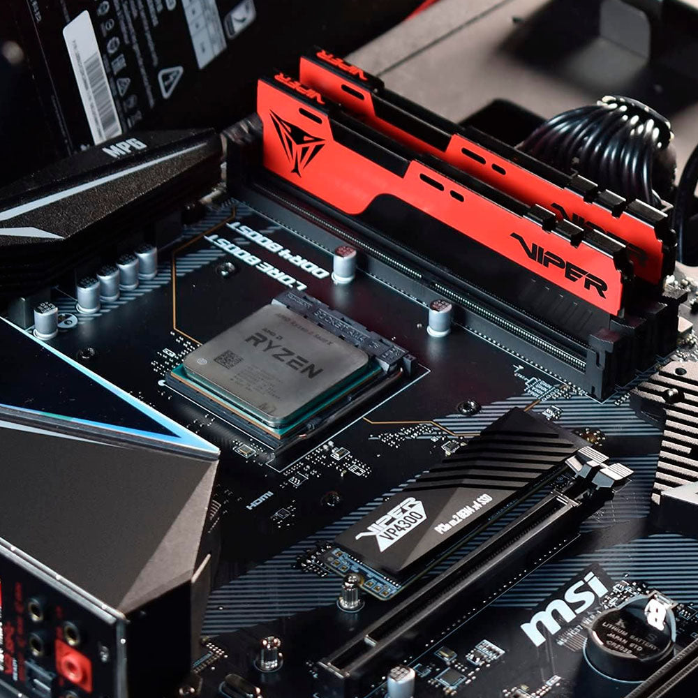 Memoria RAM Desktop Patriot PC 8GB DDR4 3600mhz Viper Elite Ii Red - PVE248G360C0