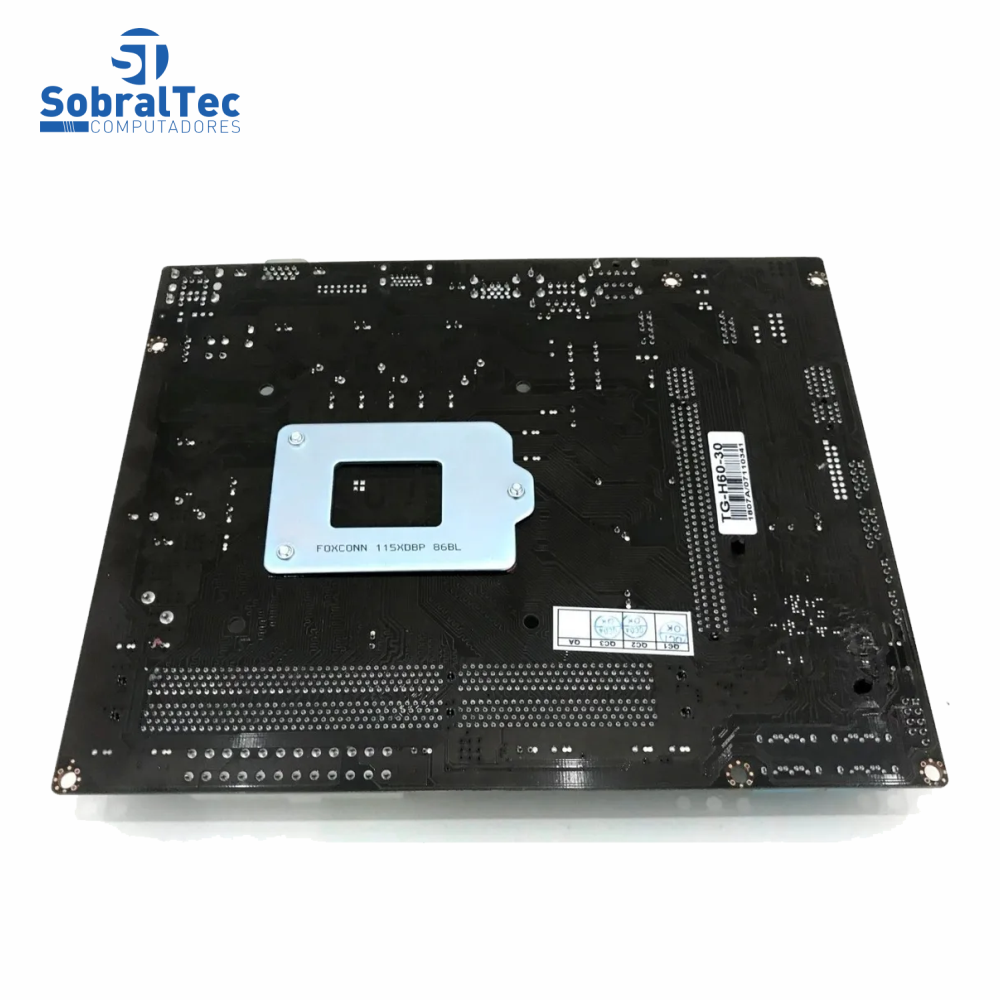 Placa Mãe Lga 1155 Chipset Intel TG-H61 Hdmi i3 i5 i7 2° e 3° Geração Ddr3 Foxconn
