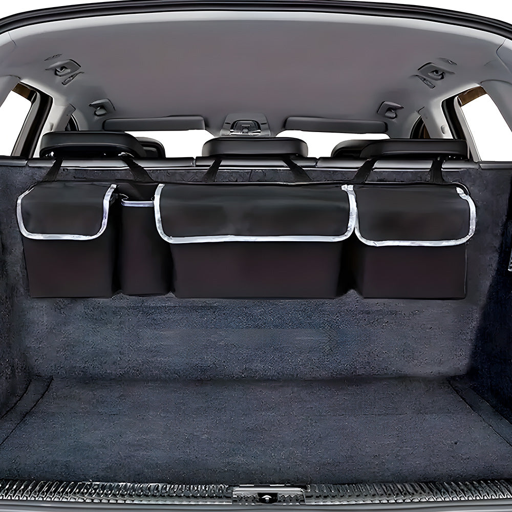 Bolsa Organizadora Veicular, Porta-Malas, Para SUV, Sedan, Hatch, Caminhonete, Preto