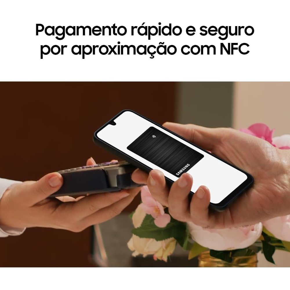 Samsung Galaxy A16 5G Tela 6.7" Super AMOLED 90Hz 128G  4GB Exynos 1330 Câmera Tripla 50MP, Azul escuro