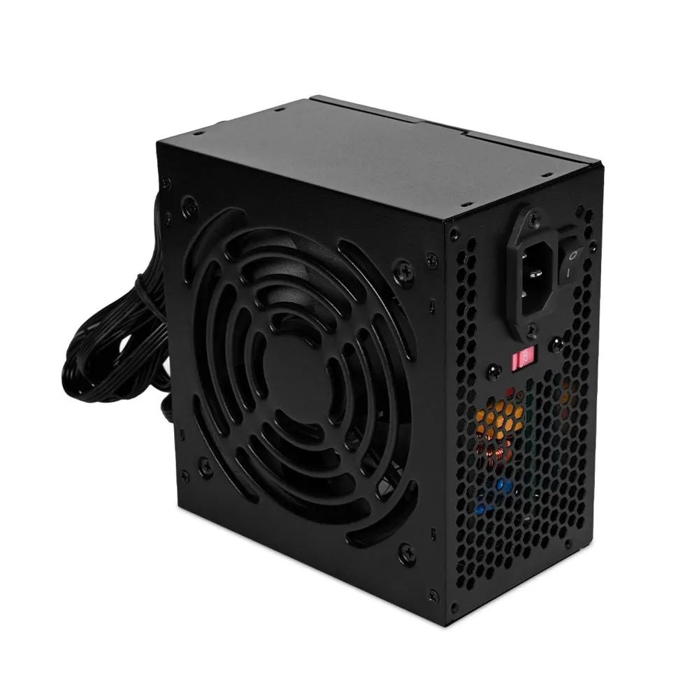 Fonte ATX 500W Real Get C/Cabo de Força Bivolt Preto