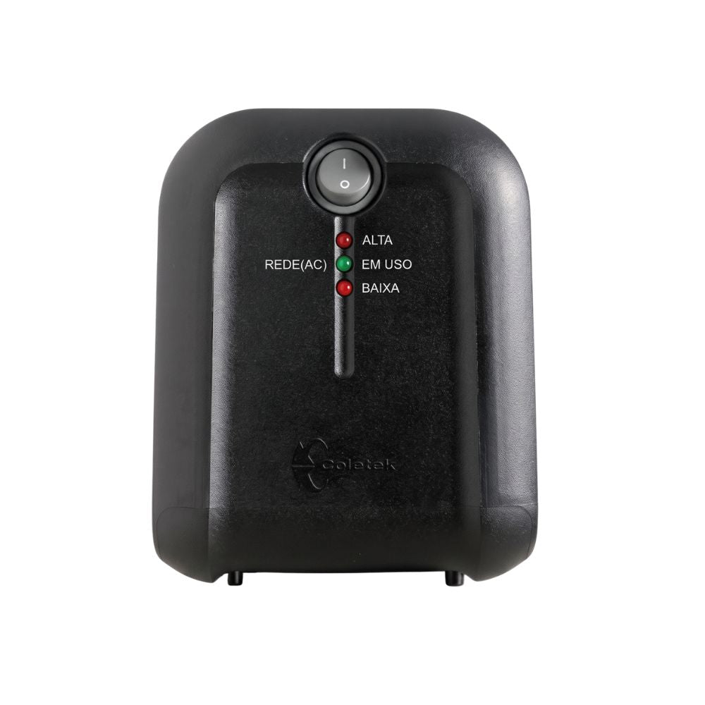 Estabilizador ES-1500VA Bivolt Automatico 115V  Com 5 Tomadas Coletek Energia