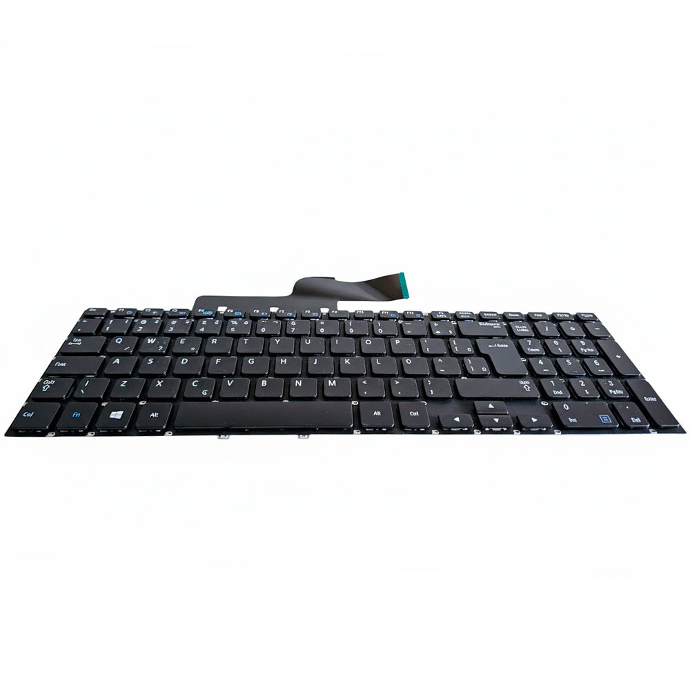 Teclado Compatível Notebook Samsung NP270E5E-KD1BR/KD2BR, NP270E5K-XW1BR, Tecla "Ç", Teclado Numérico, BringIT - Preto