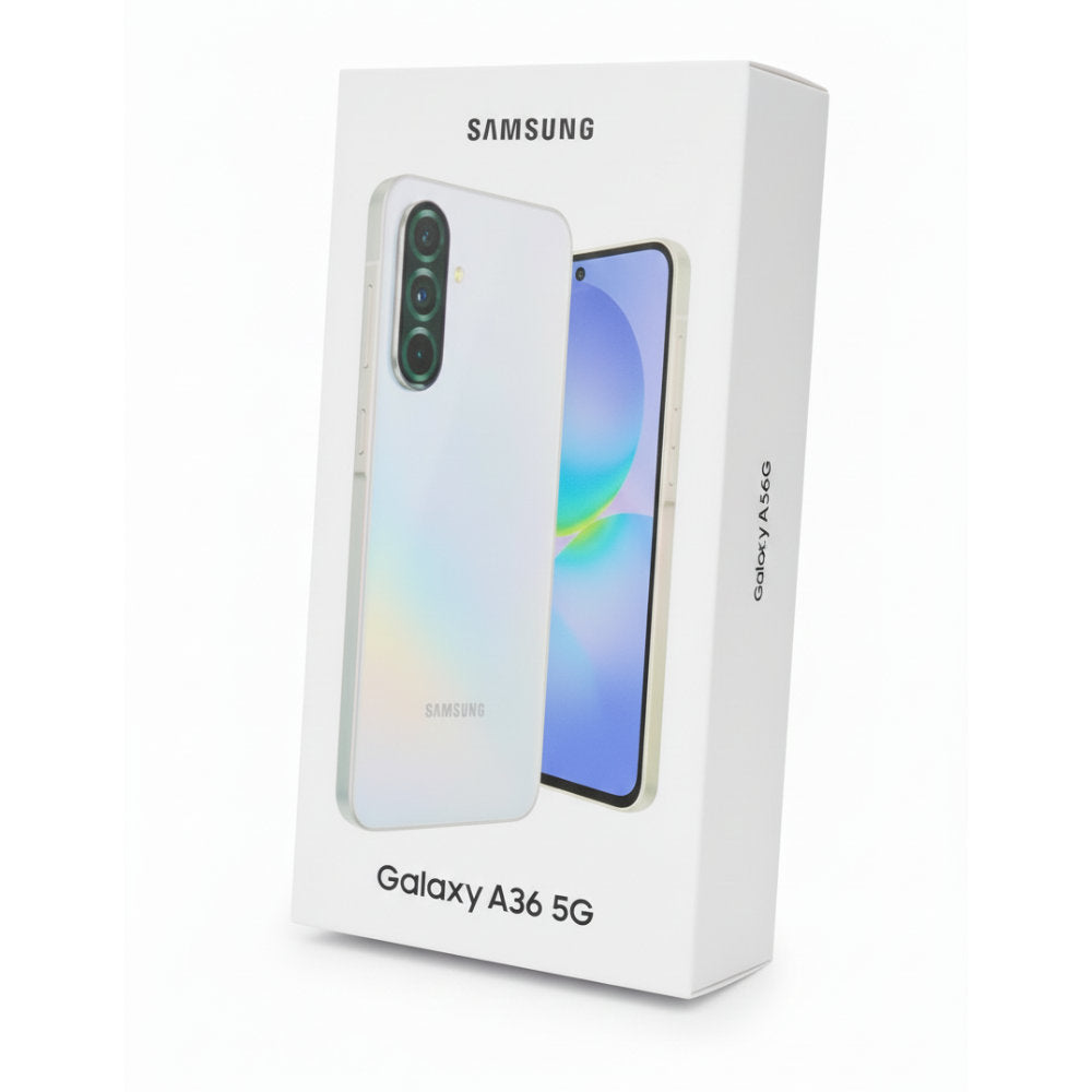 Smartphone Samsung Galaxy A36 5G Branco 128GB, 6GB RAM, Câmera Tripla até 50MP, AMOLED 6.7", IP67, NFC, AI Snapdragon 6