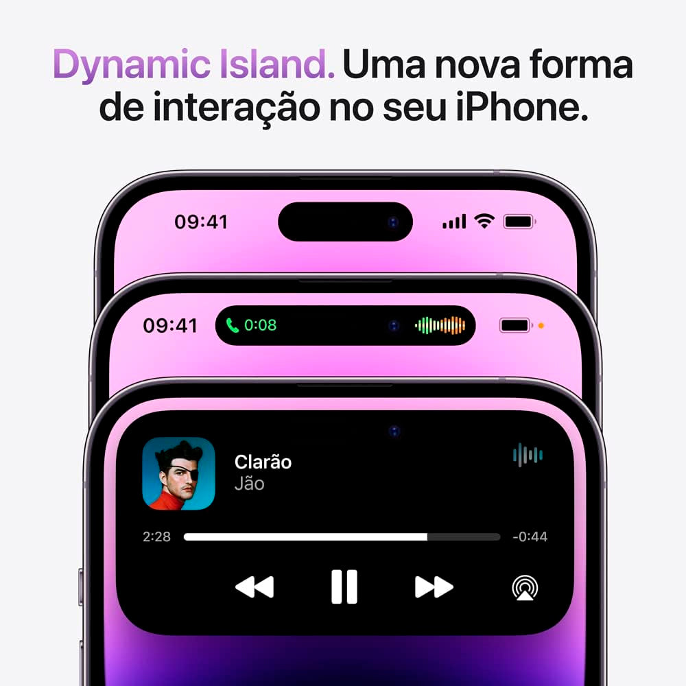 iPhone 14 Pro Max (256 GB) Apple Roxo Profundo, Semi Novo