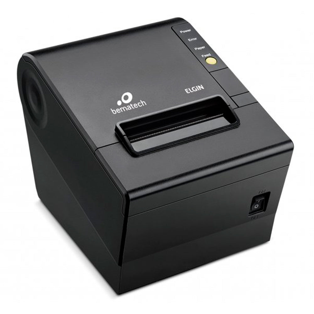 Impressora Térmica Não Fiscal Elgin i9 com Guilhotina, 80mm, Conectividade USB e Serial DB-25, Bivolt