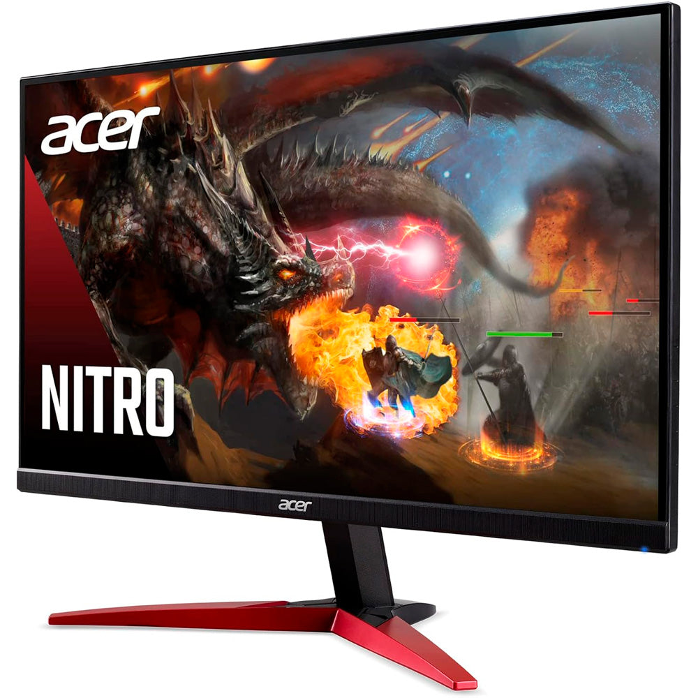 Monitor Gamer Acer 23.8 Nitro 5 KG241Y Ebii Full HD LED IPS 100Hz AMD Radeon FreeSync Game Mode HDMI e VGA Preto
