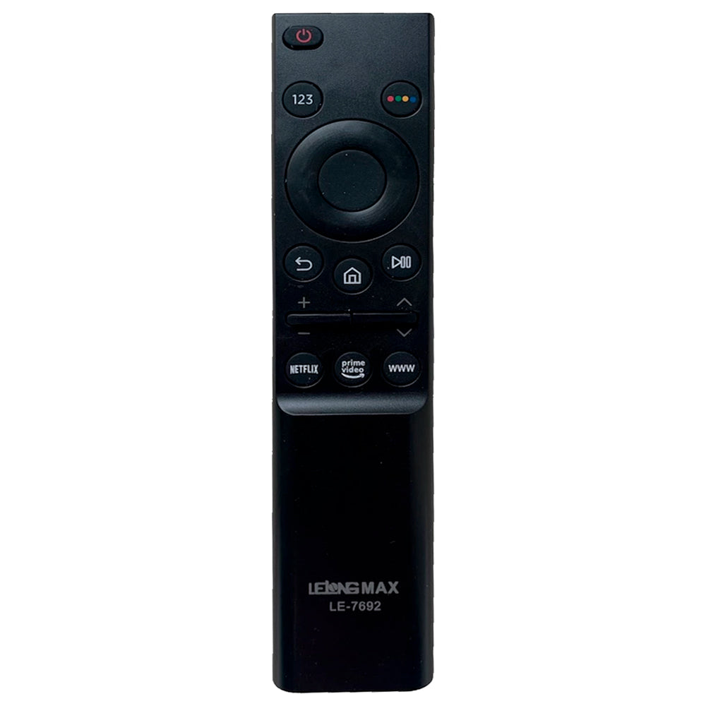 Controle Remoto Smart TV Samsung, Botões Prime Video, Netflix, Internet, Lelong, LE-7692
