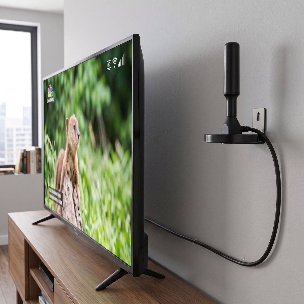 Antena Interna Digital Com Cabo De 5mts Lelong Le-3094-12
