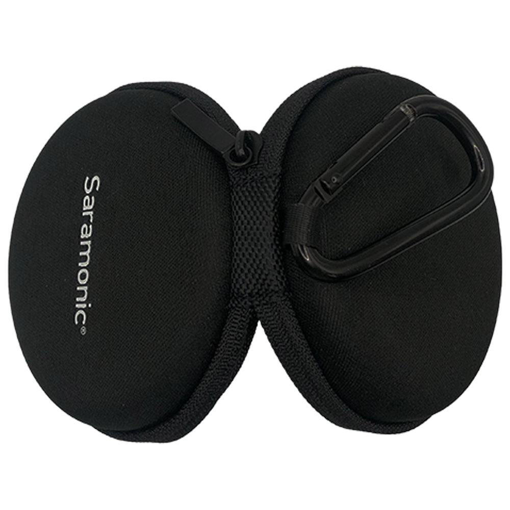 Bolsa protetora de Lapela com zíper Saramonic SR-CS1 - Preto