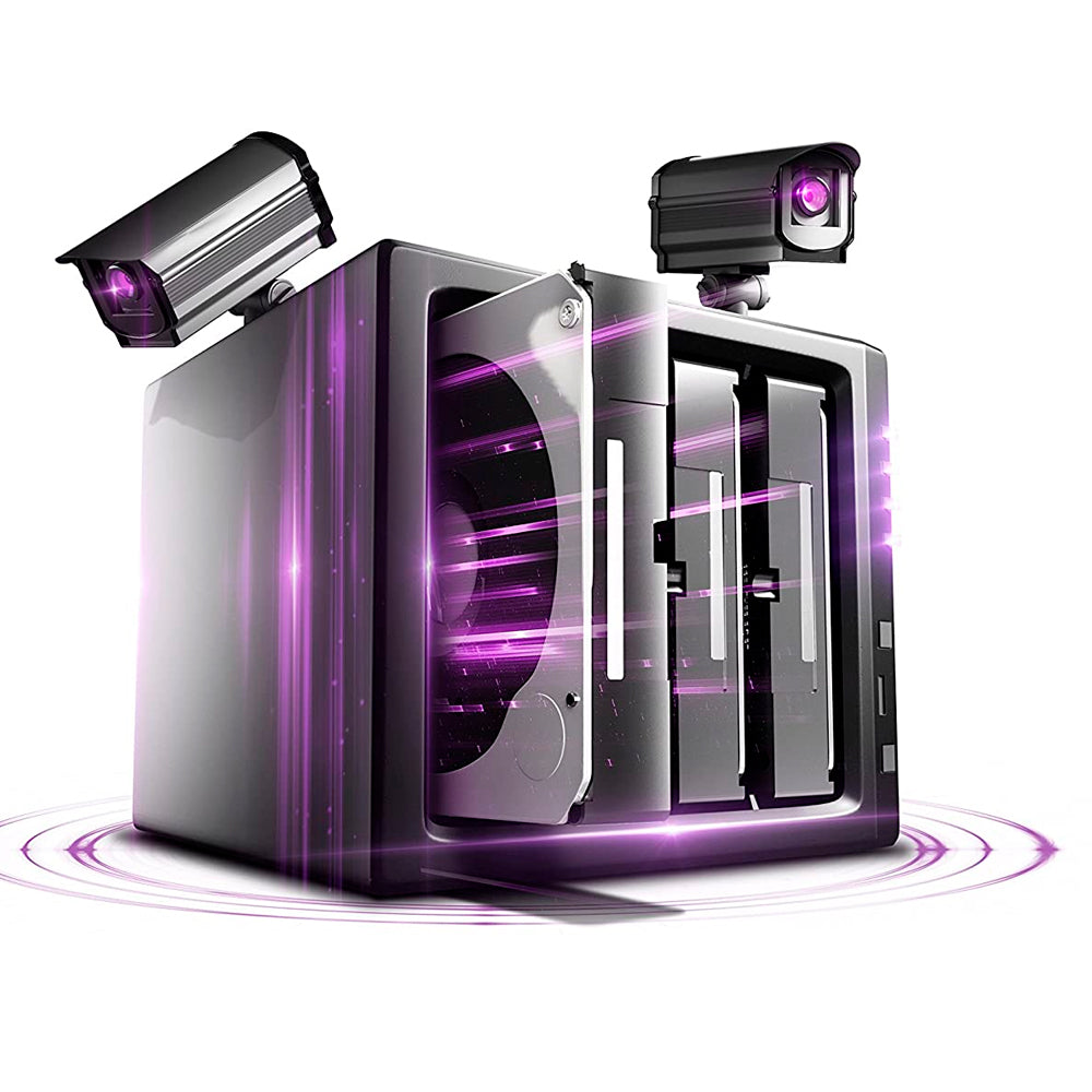 HD 4TB WD Roxo - SATA 6 Gb/s, cache de 256 MB, 3,5" - WD43PURZ Western Digital Disco Rígido Interno de Vigilância