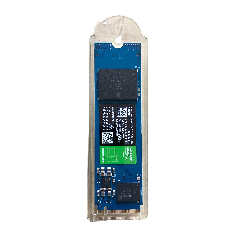 SSD M.2 Nvme 480GB, Western Digital, WD GREEN, 2280 SN350 PCIe Leitura: 2400MB/s e Gravação: 1650MB/s - WD S480G2G0C