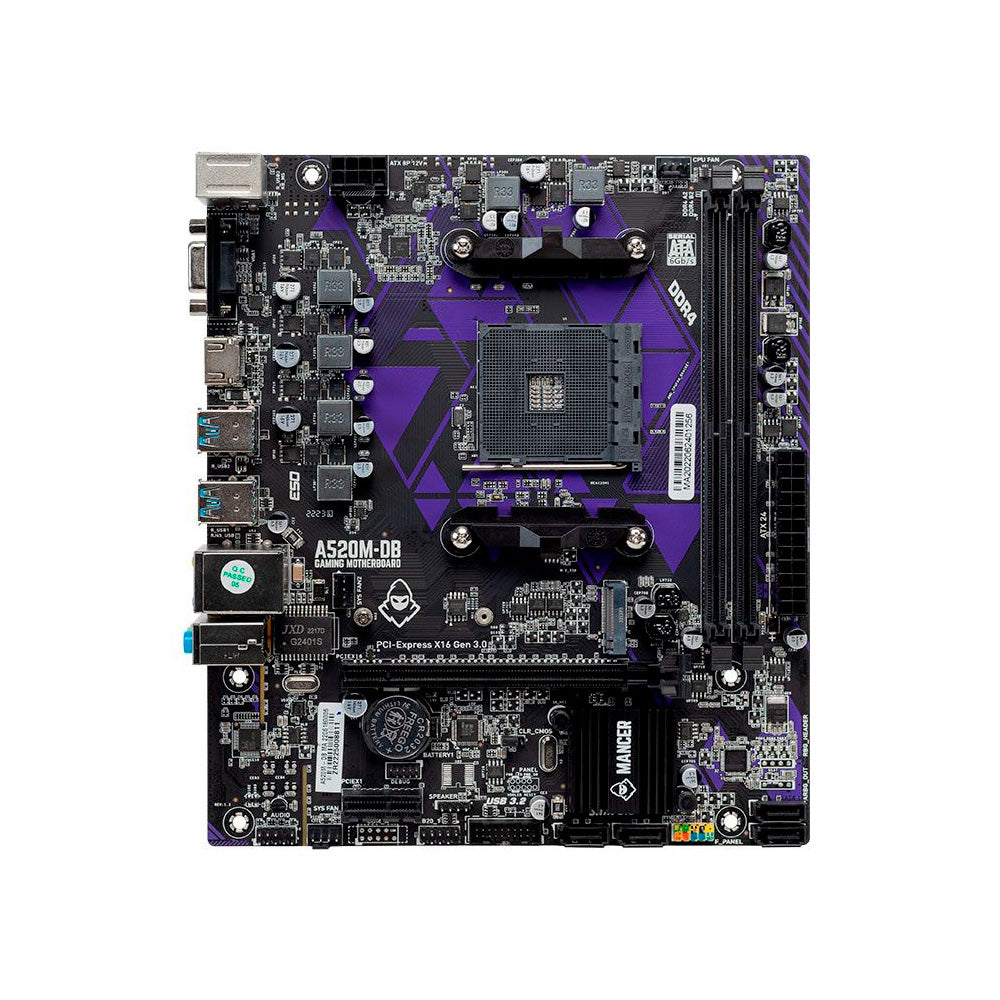 Computador Gamer Ryzen 5 5600XT RAM 16GB RTX 4060 8GB SSD 480GB DLSS 3 Fonte 500W 80Plus