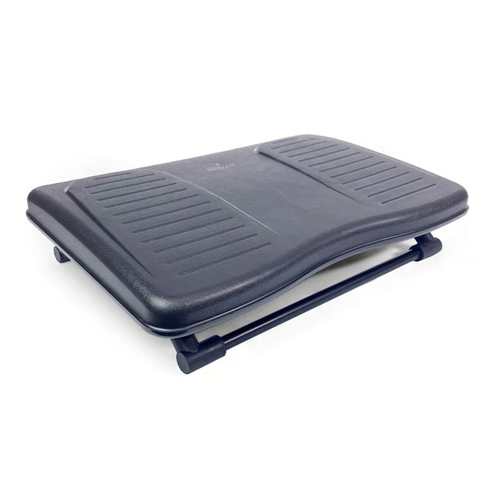Apoio de Pé Reliza Slider PP Ergonômico Antiderrapante NR17 42x29cm Ajustável - Preto