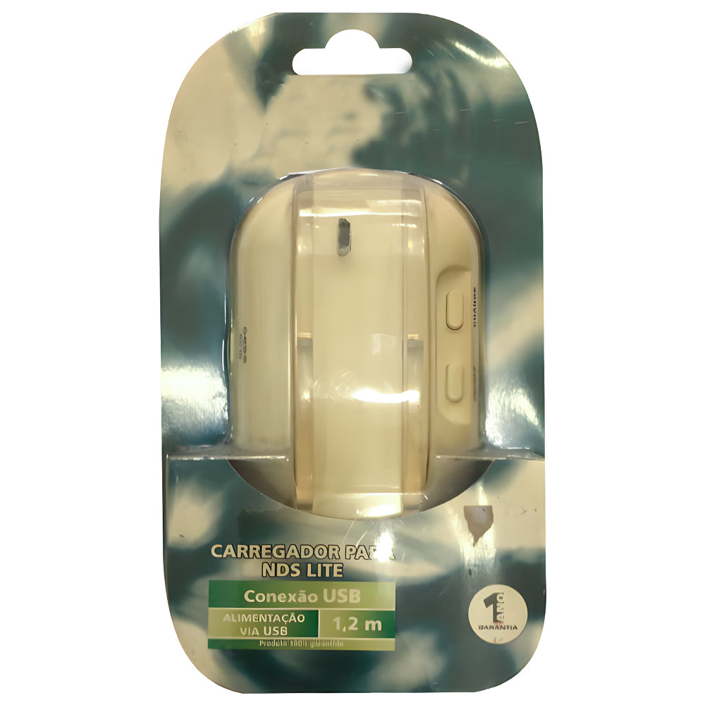Estação Carregadora Para Nintendo DS Lite, Multilaser, JS00003, Branco