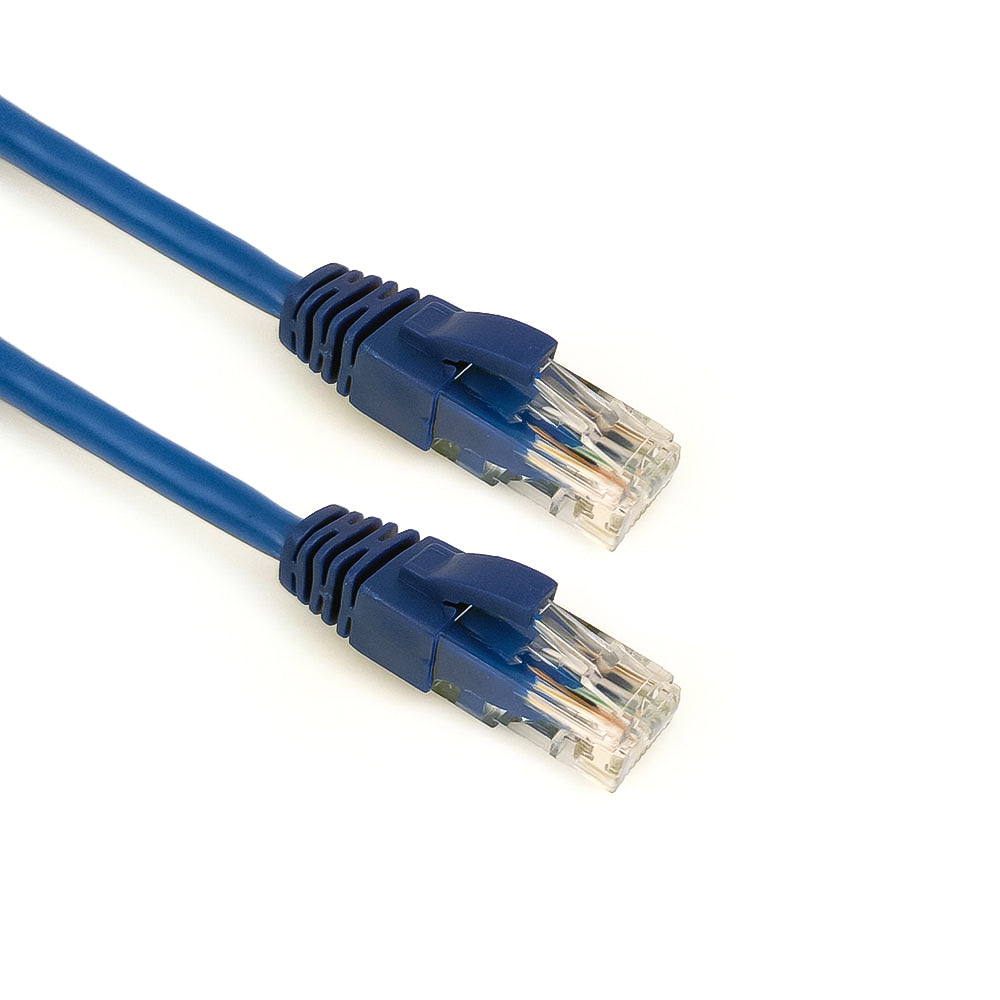 Cabo de Rede Cat5.E 0.5M 50cm CAT5E05BL Patch Cord, PlusCable - Azul